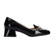 Elegante lakleren mocassin met metalen detail Lola Cruz , Black , Dame...