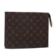 Pre-owned Canvas louis-vuitton-bags Louis Vuitton Vintage , Brown , Da...