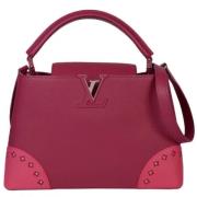 Pre-owned Leather louis-vuitton-bags Louis Vuitton Vintage , Red , Dam...