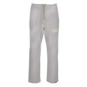 Lichtgrijze Melange Sweatpants Barrow , Gray , Heren