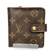 Pre-owned Fabric wallets Louis Vuitton Vintage , Brown , Dames