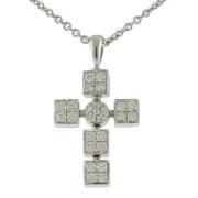 Pre-owned White Gold necklaces Bvlgari Vintage , Gray , Dames