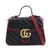 Pre-owned Leather gucci-bags Gucci Vintage , Black , Dames