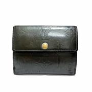 Pre-owned Leather wallets Louis Vuitton Vintage , Black , Dames