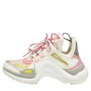 Pre-owned Leather sneakers Louis Vuitton Vintage , Multicolor , Dames