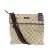 Pre-owned Plastic gucci-bags Gucci Vintage , Brown , Dames