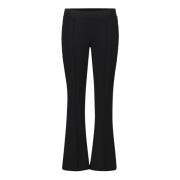 Relaxed Fit Hoge Taille Broek met Plooien Betty Barclay , Black , Dame...