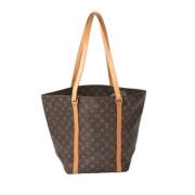 Pre-owned Canvas louis-vuitton-bags Louis Vuitton Vintage , Brown , Da...