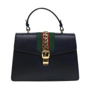 Pre-owned Leather gucci-bags Gucci Vintage , Black , Dames