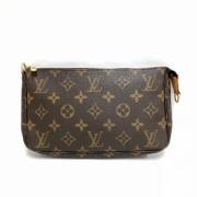 Pre-owned Canvas louis-vuitton-bags Louis Vuitton Vintage , Brown , Da...