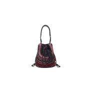 Stijlvolle Leren Tas La Carrie , Multicolor , Dames