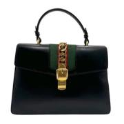 Pre-owned Leather gucci-bags Gucci Vintage , Black , Dames