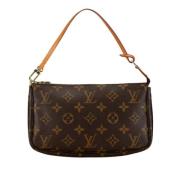 Pre-owned Canvas louis-vuitton-bags Louis Vuitton Vintage , Brown , Da...