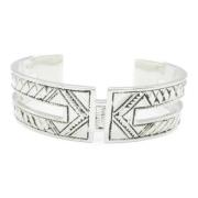 Pre-owned Silver bracelets Hermès Vintage , Gray , Dames