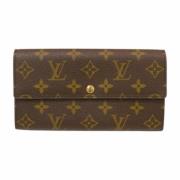 Pre-owned Fabric wallets Louis Vuitton Vintage , Brown , Dames