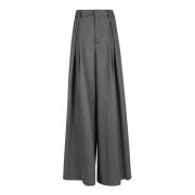 Oversize Fit Ardesia Broek Andamane , Gray , Dames