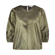 Frankie Blouse Circle of Trust , Green , Dames