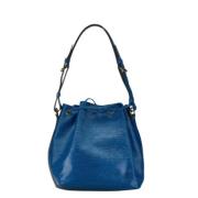 Pre-owned Leather louis-vuitton-bags Louis Vuitton Vintage , Blue , Da...