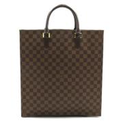 Pre-owned Canvas louis-vuitton-bags Louis Vuitton Vintage , Brown , Da...