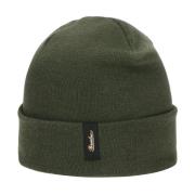 Wollen Street Beanie Hoed Borsalino , Green , Unisex