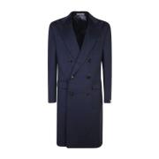 Blauwe Winterjassen Corneliani , Blue , Heren