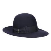 Eleonora Folar Grote Rand Hoed Borsalino , Blue , Dames