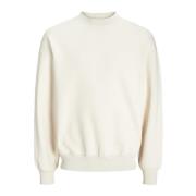 Beige Sweatshirt Lange Mouwen Herfst/Winter Jack & Jones , Beige , Her...