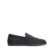 Stijlvolle Loafers voor Mannen Tod's , Blue , Heren