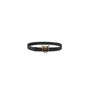 Liefdesbessenleren Riem Pinko , Black , Dames