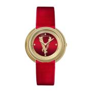 Dameshorloge Thea 38mm Ve2Ca0423 Versace , Red , Dames