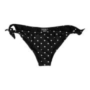 Polka Dot Bikini Bottom Zwemkleding Dolce & Gabbana , Black , Dames