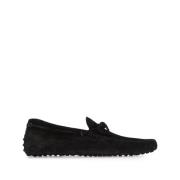 Zwarte Instap Almond Teen Schoenen Tod's , Black , Heren