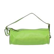 Pre-owned Leather pouches Hermès Vintage , Green , Dames