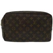 Pre-owned Canvas louis-vuitton-bags Louis Vuitton Vintage , Brown , Da...