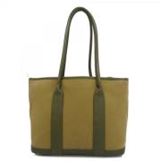 Pre-owned Fabric shoulder-bags Hermès Vintage , Green , Dames