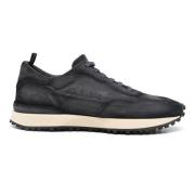 Suede Sneakers, Rubberen zool, Gemaakt in Italië Officine Creative , B...