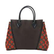 Pre-owned Leather louis-vuitton-bags Louis Vuitton Vintage , Brown , D...