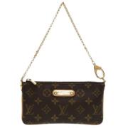 Pre-owned Canvas louis-vuitton-bags Louis Vuitton Vintage , Brown , Da...