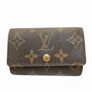 Pre-owned Canvas key-holders Louis Vuitton Vintage , Brown , Dames