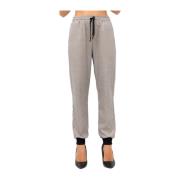 Jogger Broek Pied de Poule Twinset , Gray , Dames