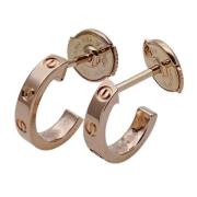 Pre-owned Rose Gold earrings Cartier Vintage , Yellow , Dames