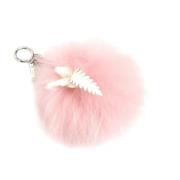 Pre-owned Fur key-holders Fendi Vintage , Pink , Dames