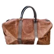 Pre-owned Leather dior-bags Dior Vintage , Brown , Dames