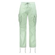 Cargo Katoenen Broek Elastische Taille John Elliott , Green , Heren