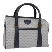 Pre-owned Leather handbags Gucci Vintage , Blue , Dames