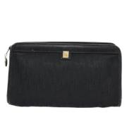 Pre-owned Canvas clutches Dior Vintage , Black , Dames