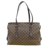 Pre-owned Canvas louis-vuitton-bags Louis Vuitton Vintage , Brown , Da...