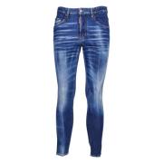 Skinny Jeans Dsquared2 , Blue , Heren