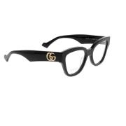 Stijlvolle zonnebril met uniek ontwerp Gucci , Black , Unisex