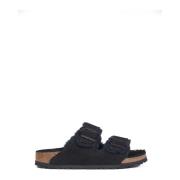 Platte zwarte schoenen Birkenstock , Black , Dames